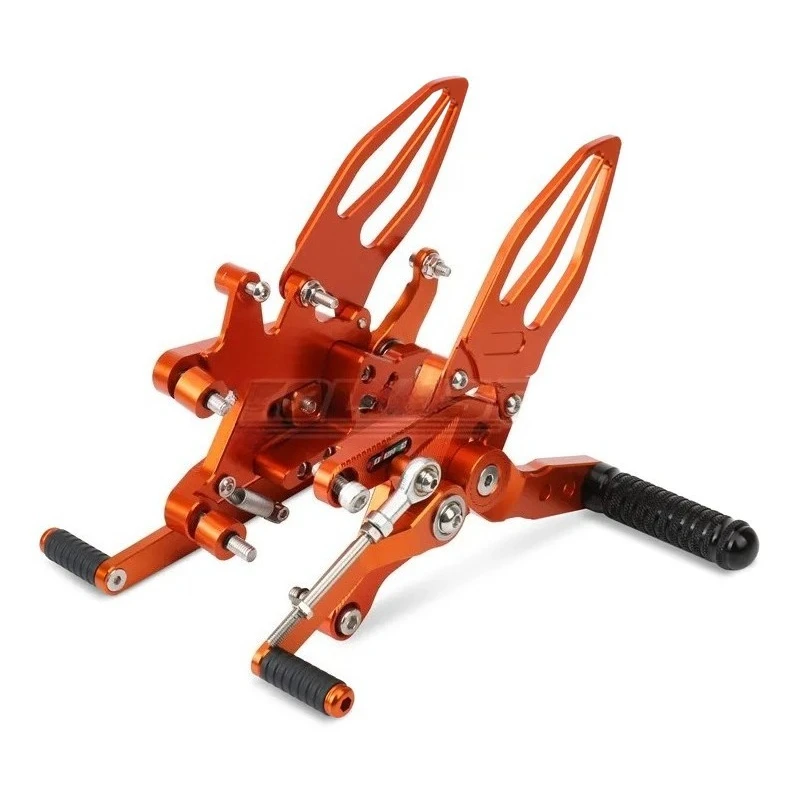 Motorcycle Accessory CNC Footrests Rearset Rear Footpeg Foot Rests For DUKE 390 250 DUKE390 DUKE250 2024 2025 2026