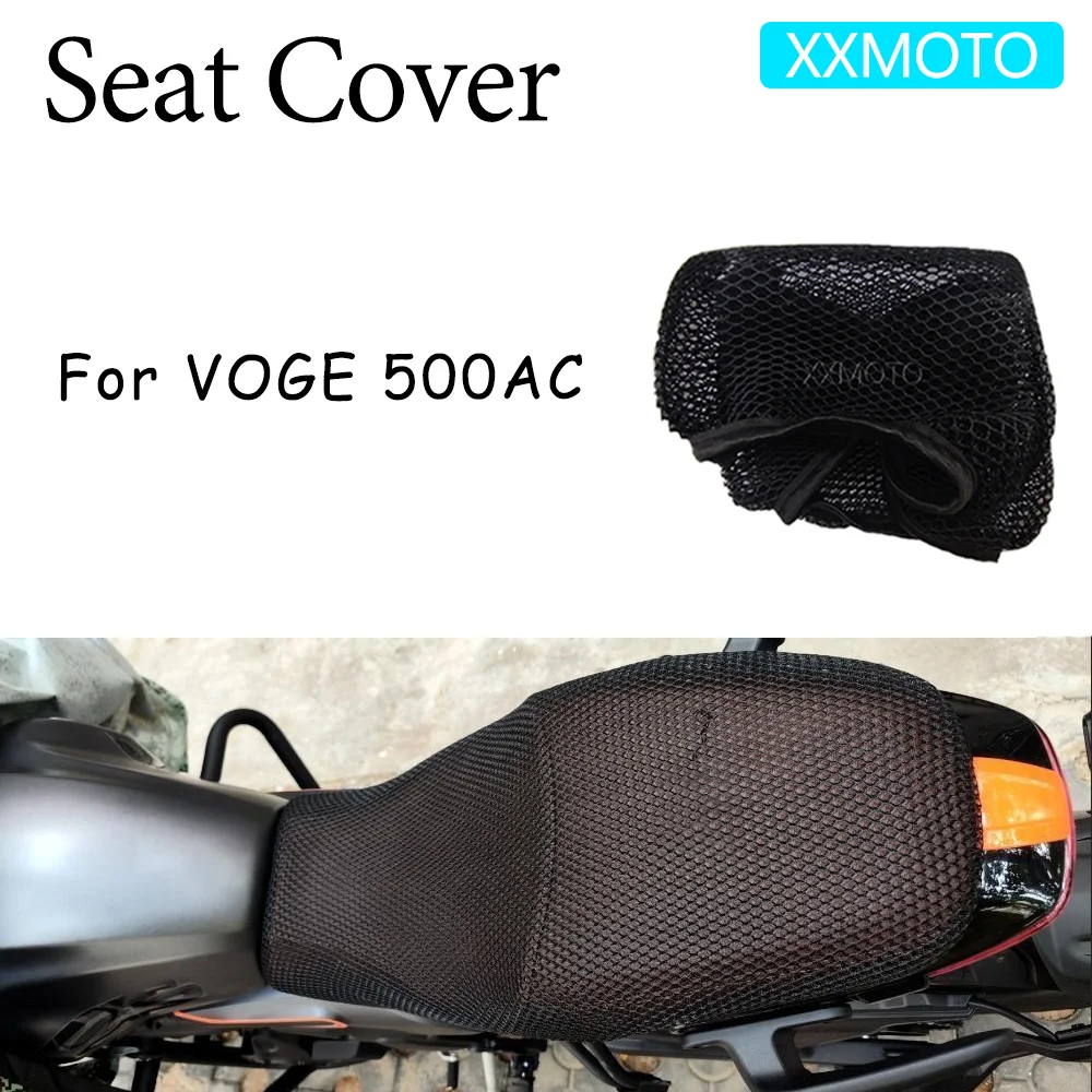 

For Loncin VOGE 500AC 500 AC AC500 Motorcycle Seat Cover Heat Insulation Breathable Non-Slip Protection Seat Cover Cushion