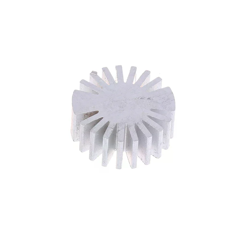 COB Radiator Diameter 25/37.5/40/48/50/53/60/65/67MM High Power Led Heatsink Sunflower Solid Radiator Round Alloy Aluminum