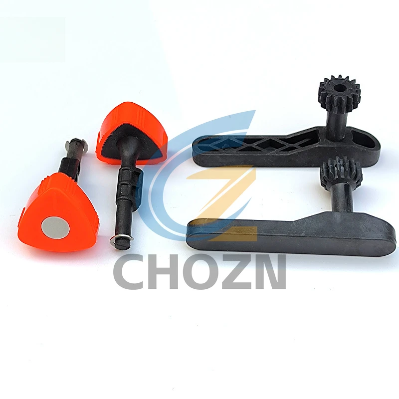 ドイツ製ハオレ43/6ステープルヘッドガイドフレームベース調整ハンドツイストステープルスライドプレート成形金型パドル成形金型