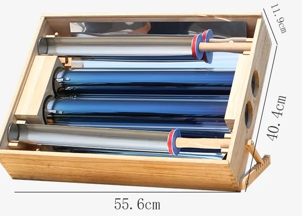 Double Tube Wooden Cooker LP-70-530 D - Efficient Outdoor Oven for Camping & Home Cooking