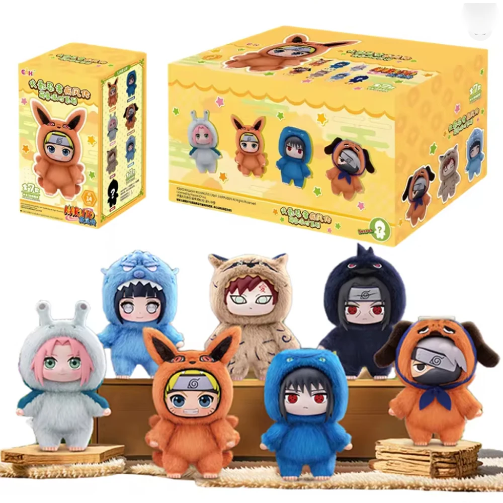 

Authentic Eaki Naruto Shippuden Plushie Fiqure Cute Party Gift For Women Colectible Action Fiqure Blind Box Edition