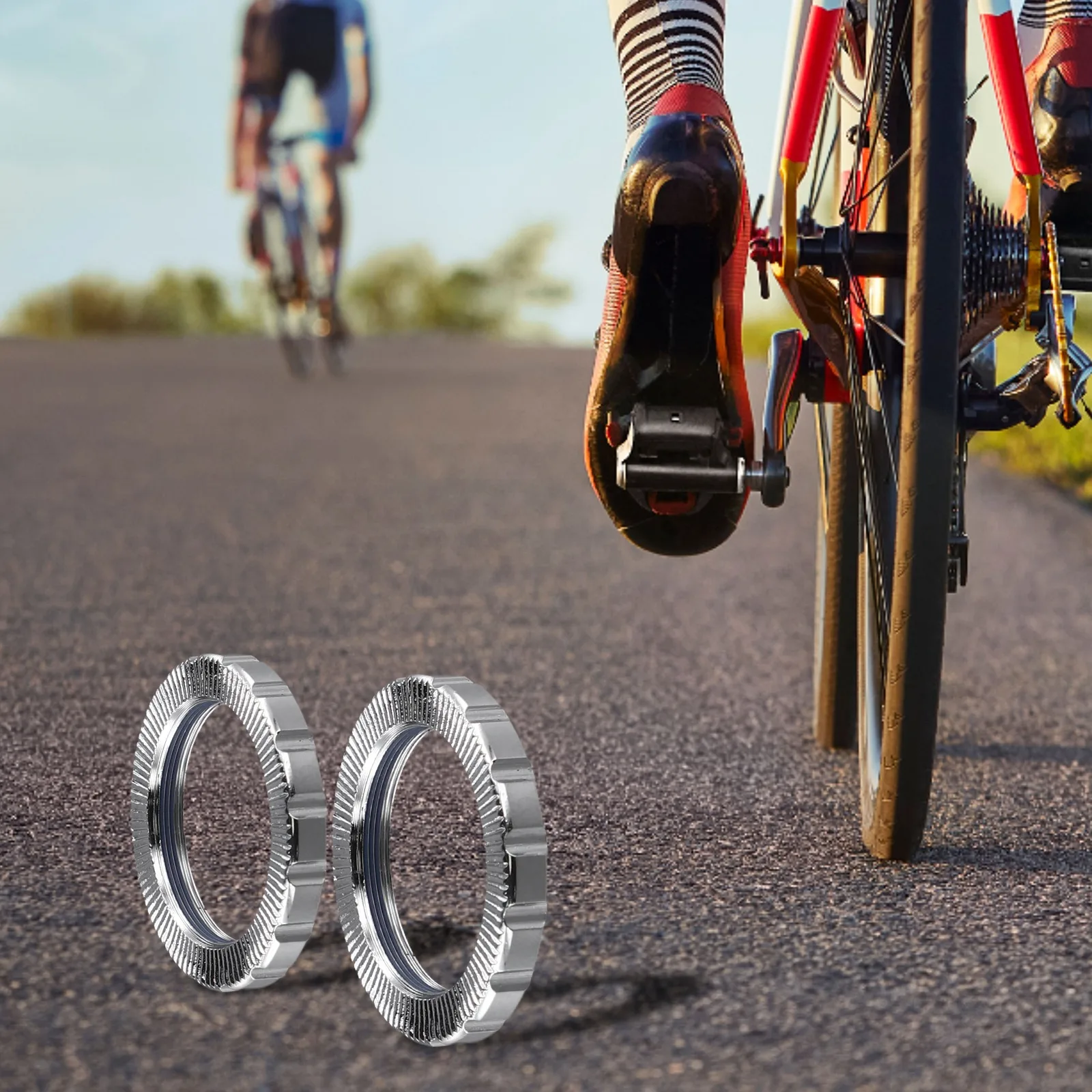 

Гайка звездочки, гайка нижнего кронштейна, обслуживание велосипеда, серебряный аксессуар для велосипеда для аккумулятора Bafang, простая установка