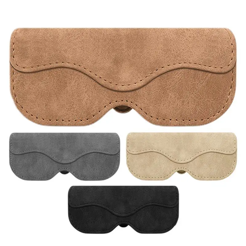 Car Sunglass Case Holder Stable Multifunctional Car Eyeglass Case With Clip For Car Visor, Vehicle SUV Storage, Lipstick Keys