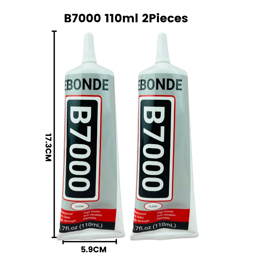 B7000 Starker Kleber 15/50/110ML Handy-Touchscreen-Kleber B-7000 DIY Reparatur Diamant Schmuck Glas Bürobedarf