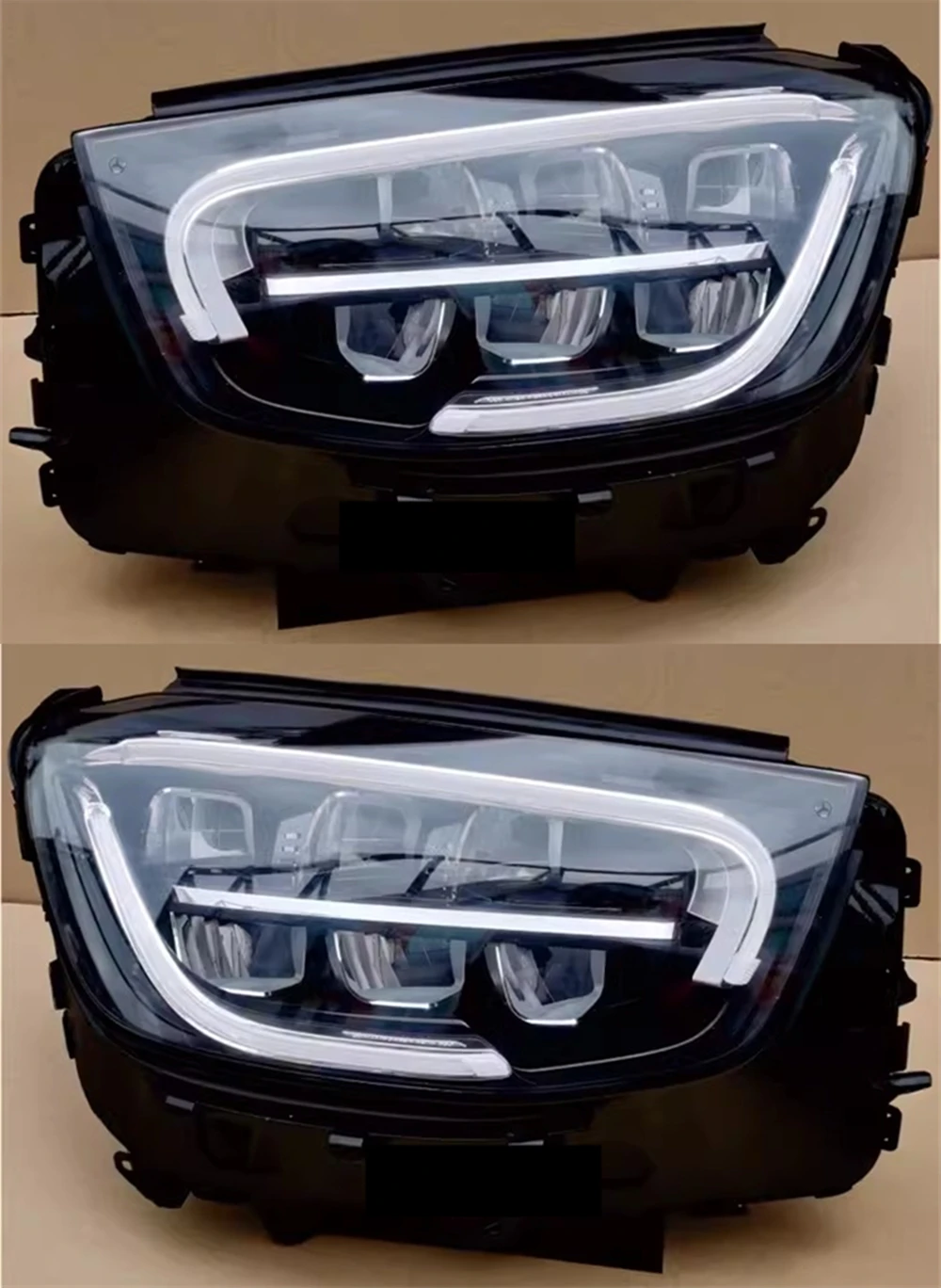 Car LED front lamp headlight assembly For Mercedes-Benz GLC200 GLC260 GLC300 turn signal DRL daytime runnning light