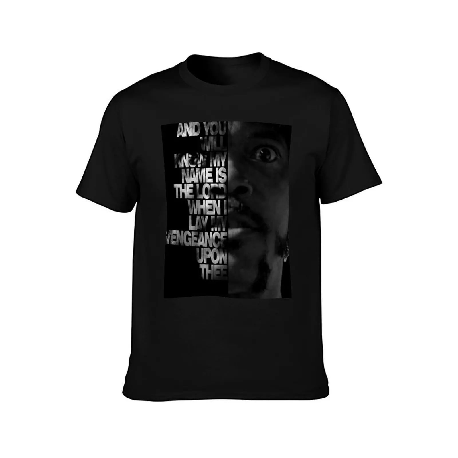 Samuel L Jackson Monologue T-Shirt, Summer Casual Cotton Tee, Oversized Streetwear Tops, Vintage Graphic Print, Unisex Men Women