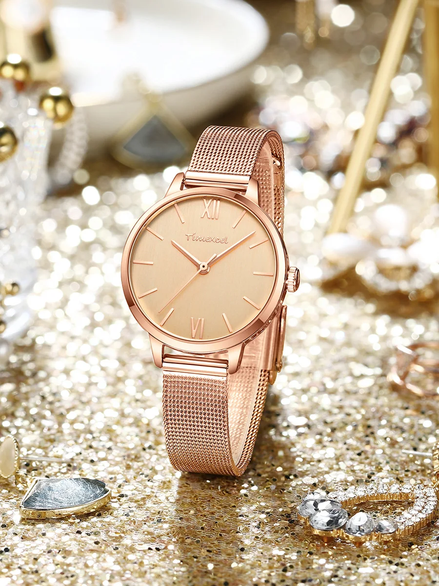 Luxury Gold Watch Women Watches Ladies Creative Steel Women's Bracelet Watches Female Clock Relogio Feminino Montre Femme