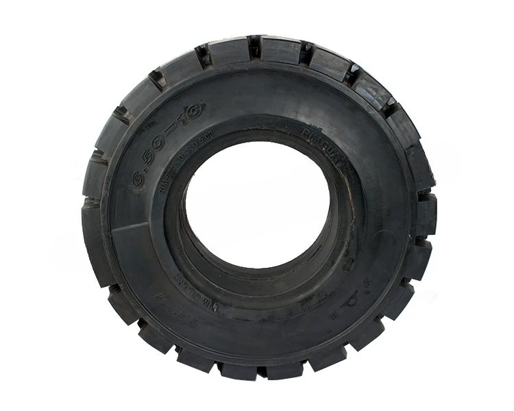 Wholesale Forklift Tire, Forklift Parts 650*10 Rubber Solid Tyre