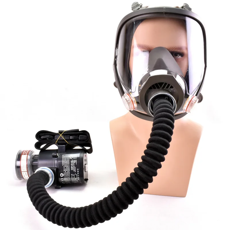 Gas Supply Mask, Electric Air Supply Dust and Gas Mask, Decoration Cement Flour Factory, Coal Mine Industrial Dust and Dust