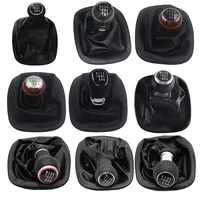 Gear Stick Shift Knob Gearbox Shift Knob Boot Leather For Audi A6 2 II (C5) 1997-2005 Gearbox Handle Gear Lever 6 speed