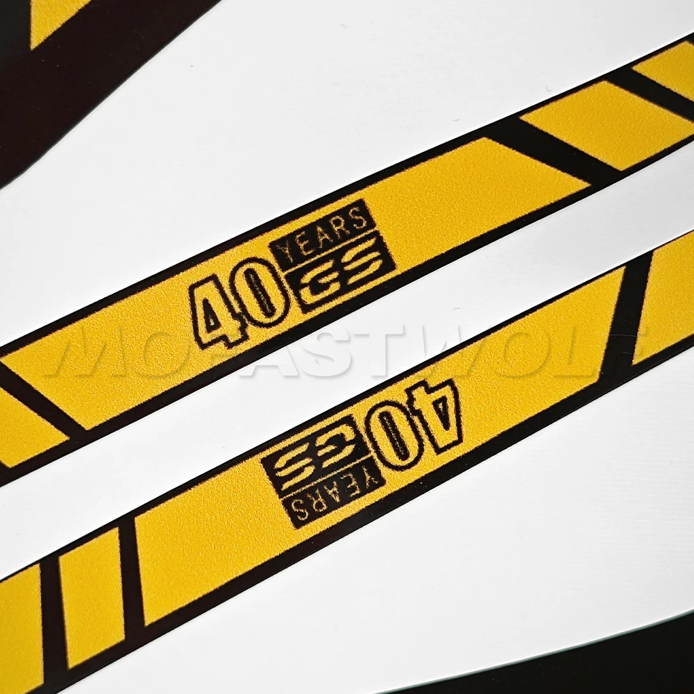 สําหรับ R1200GS R 1250GS ผจญภัย F850/750/650GS g310gs F900XR รถจักรยานยนต์ Handguard Decal Hand Guard Shield 40 ปี GS สติกเกอร์