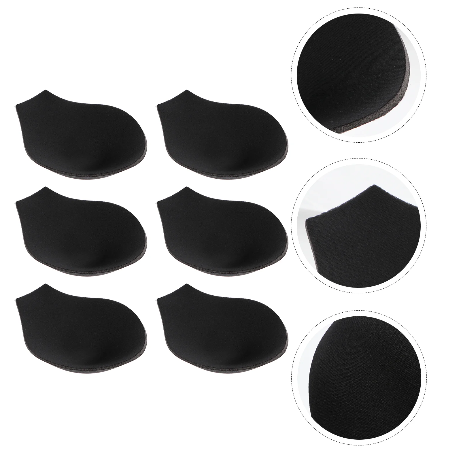 6 Pcs 's Panty Spacers Pad for Bulge Swim Brief Sponge Swimming Trunks Cup Enhancer Cover Coasters