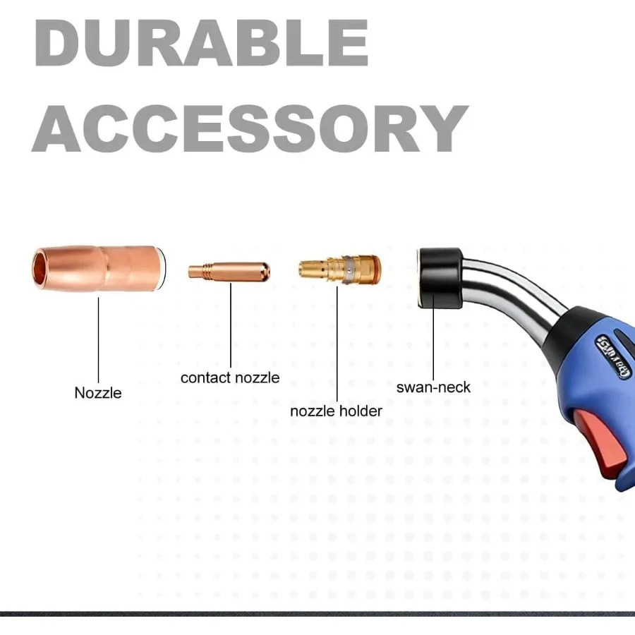 10 Fuß MIG-Pistole Ersatz für Miller AccuLock MDX-250 Millermatic 212 235 250 251 252 255 Multimatic 200 255 Mig-Schweißgerät mit Enh