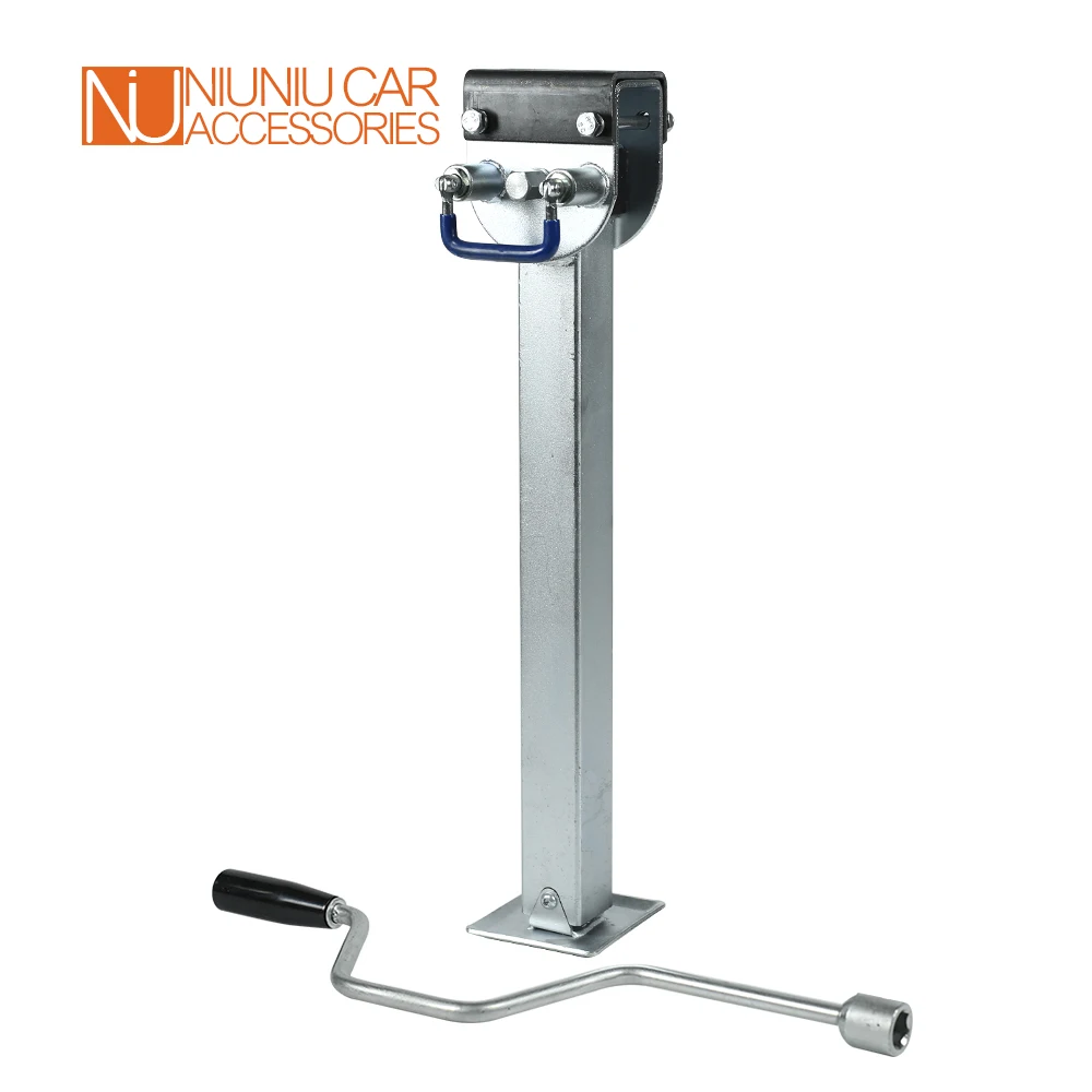 

Stabilizer Legs Drop Down With Plate 600MM Caravan Parking Zinc Jacks CAP 2000KGS Camping RV Trailer Prop Stands Parts