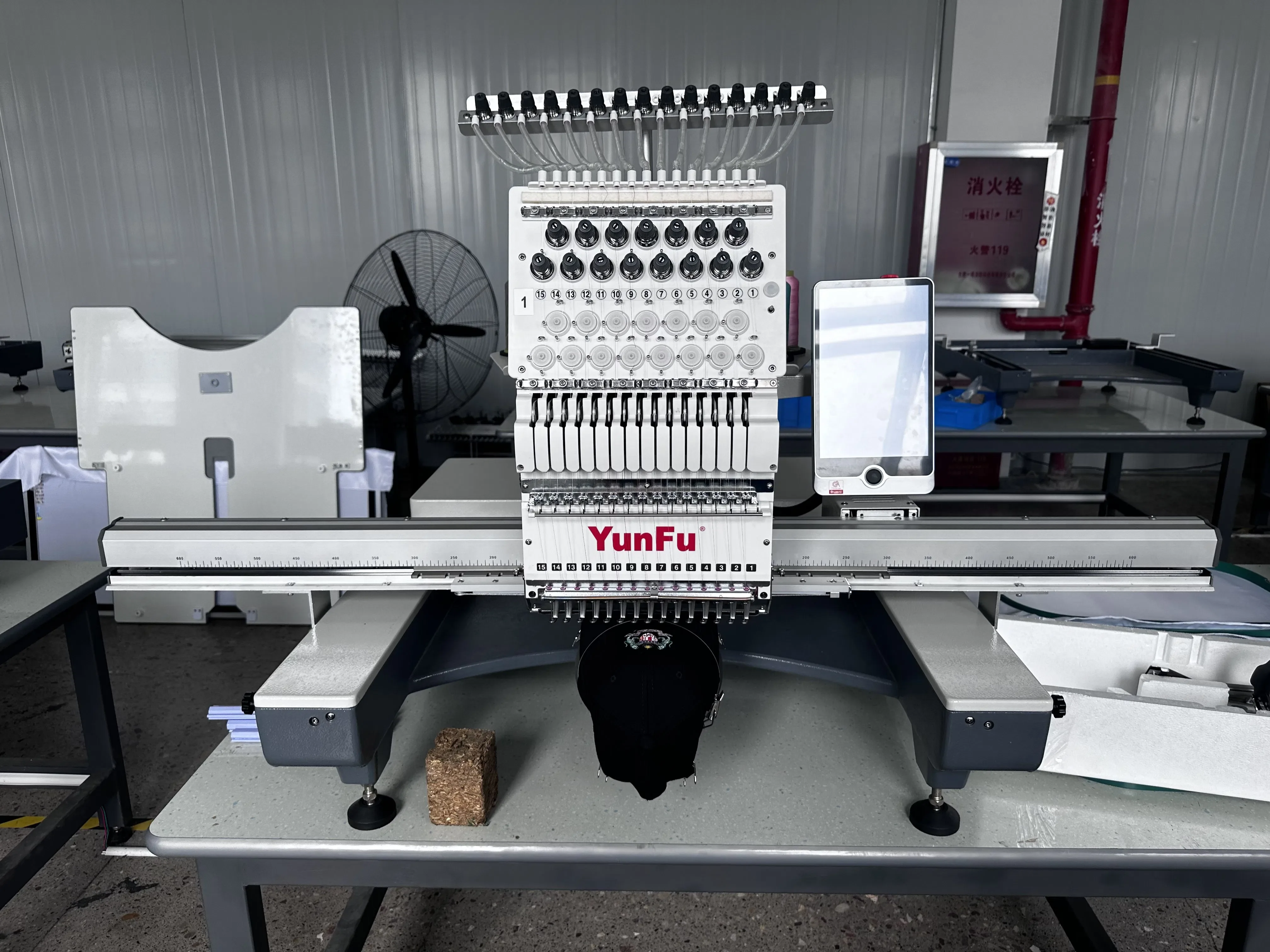 Picture 3: DDP Tajima Single Head Computerized Embroidery Machine For Cap Tshirt Finished Garment Flat Embroidery Agbada Style