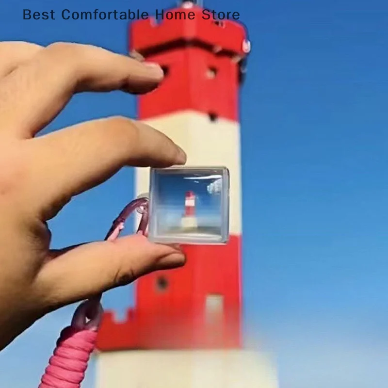 DIY Accessories: 1PC Clear Framework Keyring, Blank Acrylic Pixel Filter Keychain for Couples/Graduation/Anniversary