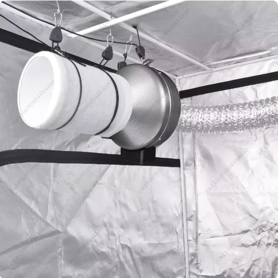 4-inch, 6-inch, 8-inch Greenhouse Plant Tent Pipeline Cylindrical Activated Carbon Air Filter Purifier
