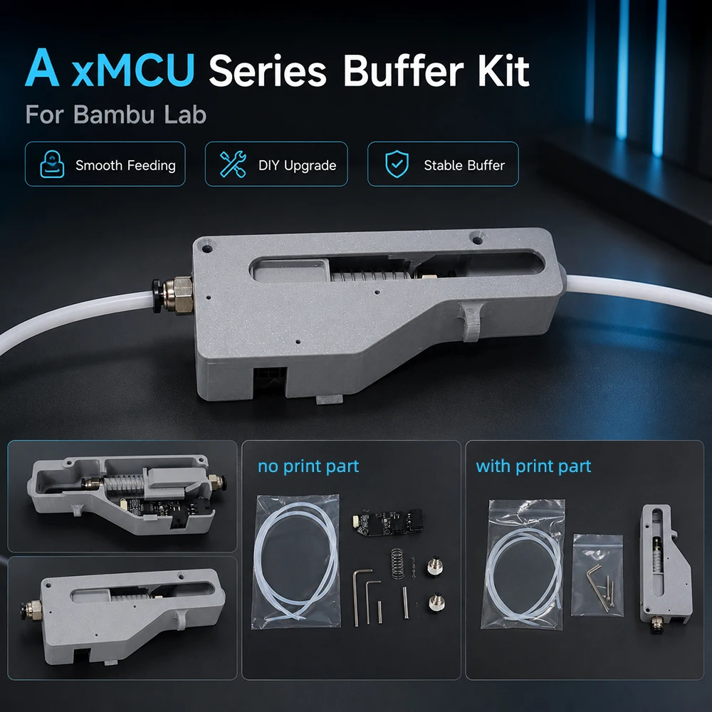 Für Bambu Lab X1 Serie und P1 Serie Filament-Buffer-Printparts-Version für One AMS 3D-Drucker-Teile