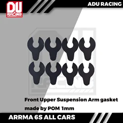 Junta dianteira do braço de suspensão superior, ADU Racing ARRMA, feita por POM AR330215 AR330187