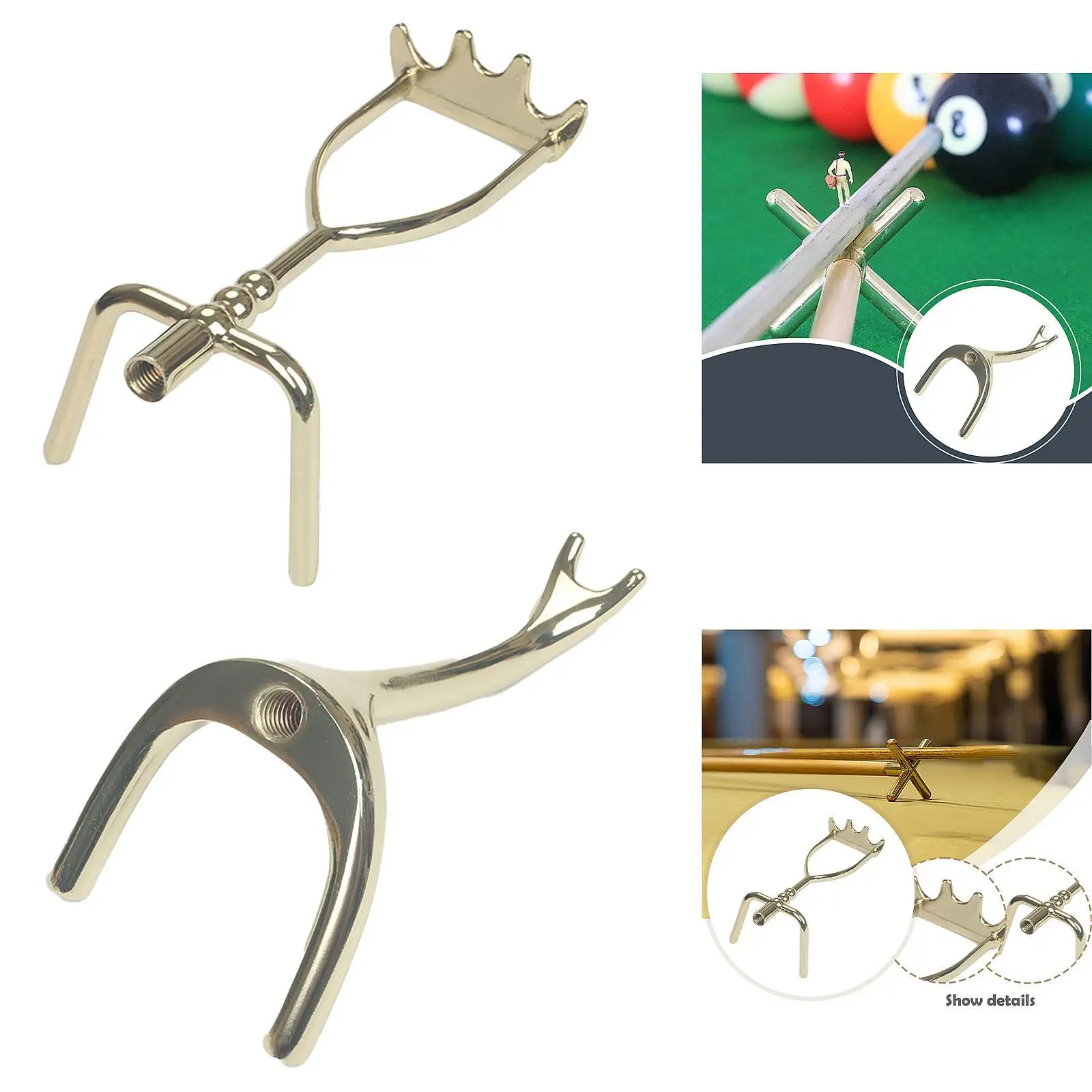 บิลเลียดคิวบริดจ์เฮดพูลคิวสำหรับการแข่งขันเกมในร่มสำหรับผู้เริ่มต้น