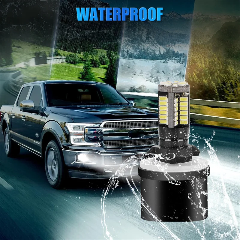 2 szt. Żarówki LED 880 do świateł przeciwmgielnych samochodowych, LED-owe światła przeciwmgielne do jazdy, światła drogowe 882 885 890 891 892 893 899, źródło światła samochodowego 6000K białe