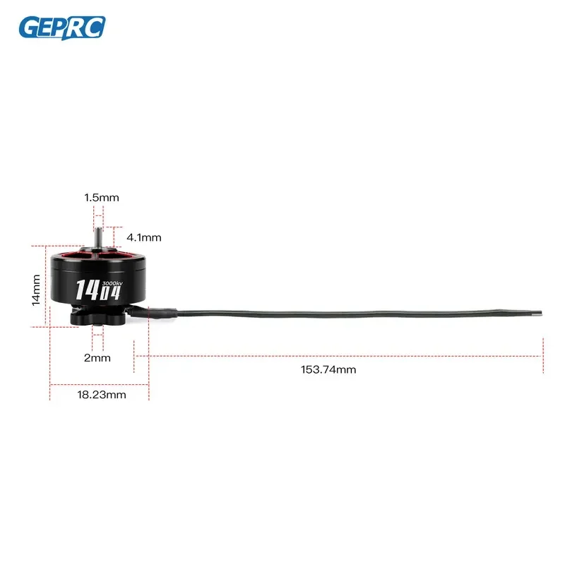 GEPRC SPEEDX2 1404 3000KV/4600KV Motor