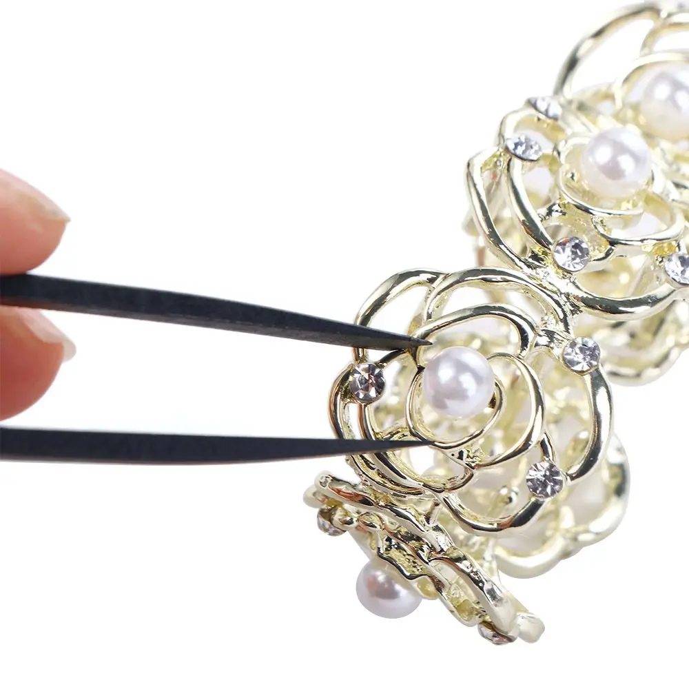 Vezelelektronica Voor Elektronica Precisie Gebogen Recht Laboratoriumwerk Pincet Onderhoudsgereedschap DIY Gereedschap Reparatiegereedschap