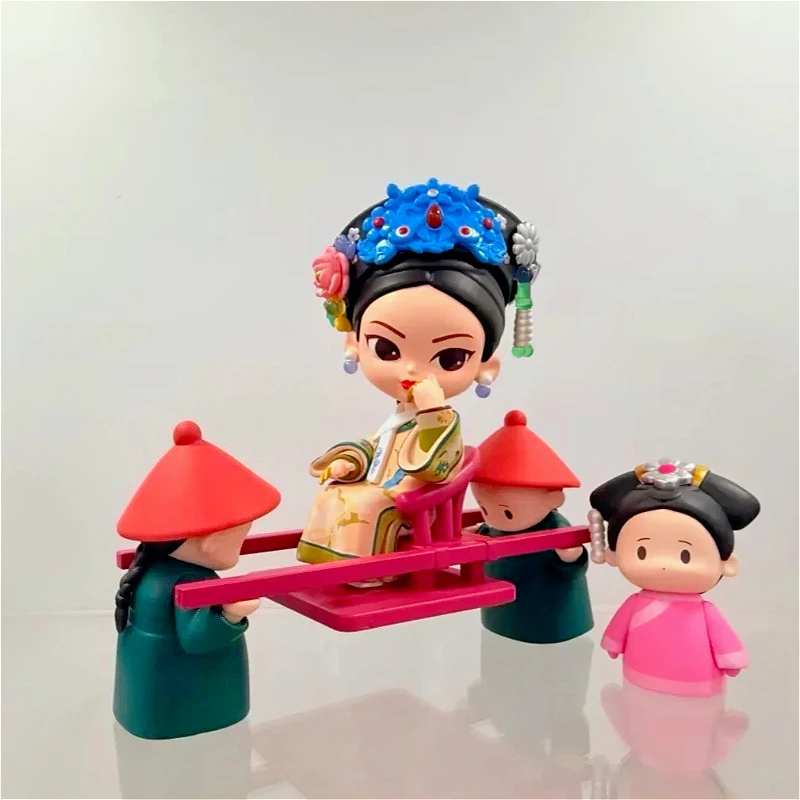 Legend Of Zhen Huan V4 Serie Blind Box Kawaii TV-Peripheriegeräte Anime-Figur Sammlerstück Desktop-Ornamente Überraschungstüte Geschenk