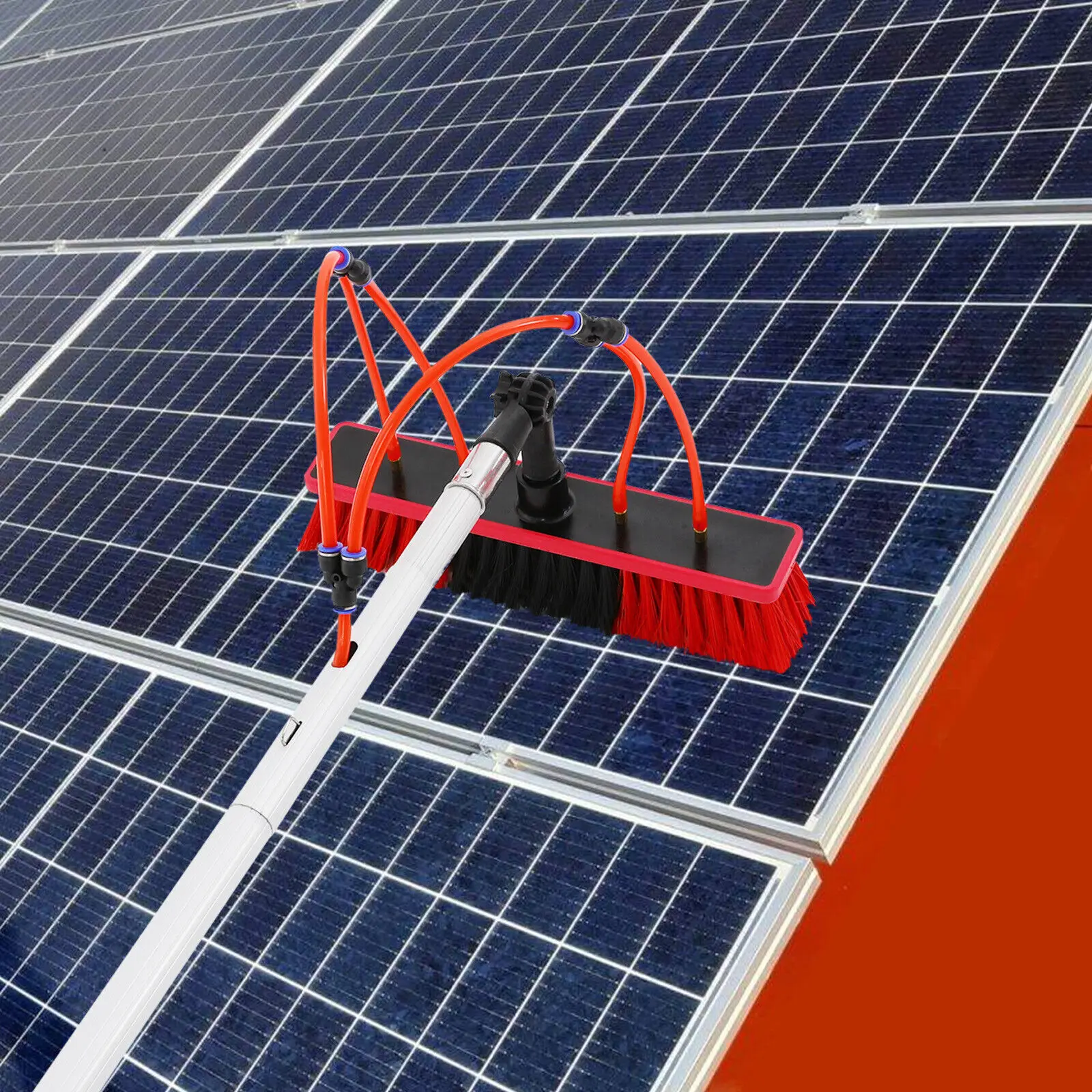 

Solar Panel Window Cleaning Brush Kit for Home and Commercial Use