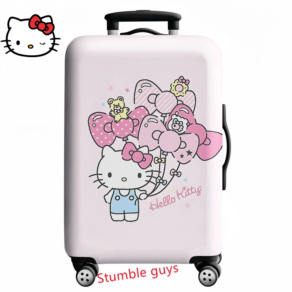 

Anime Demon Hunters Kpop Luggage Cover Fits 18-32 Inch Suitcases Travel Protector For Fans