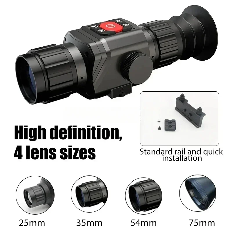 Thermal Imager Sight CS-6 - NightCamera For Hunting, Monocular Telescopic View, Monocle