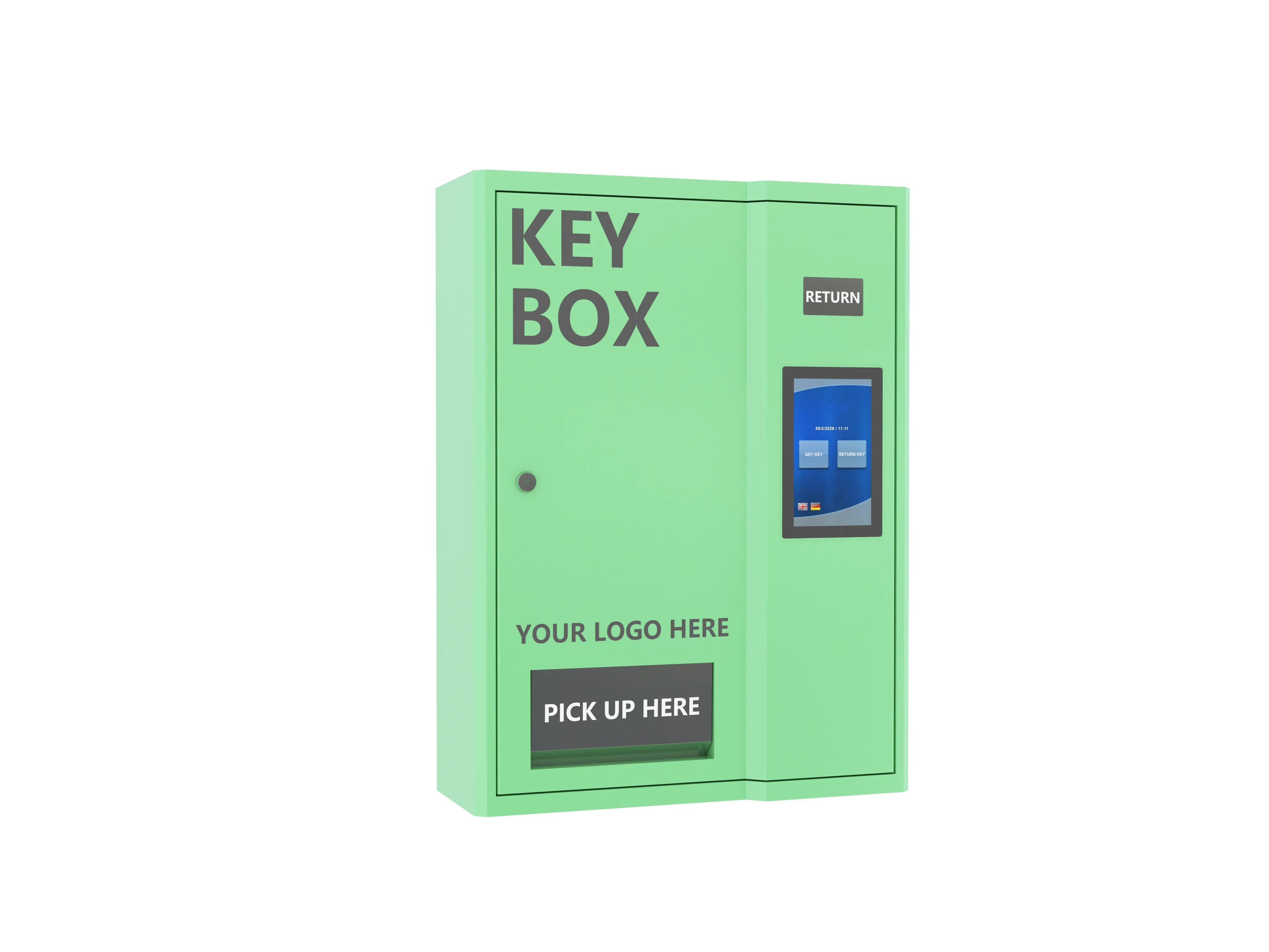 Smart Outdoor Office Hotel Car Wifi  Remote Control Management  RFID Key Steel Locker Box  Key Cabinet Software System