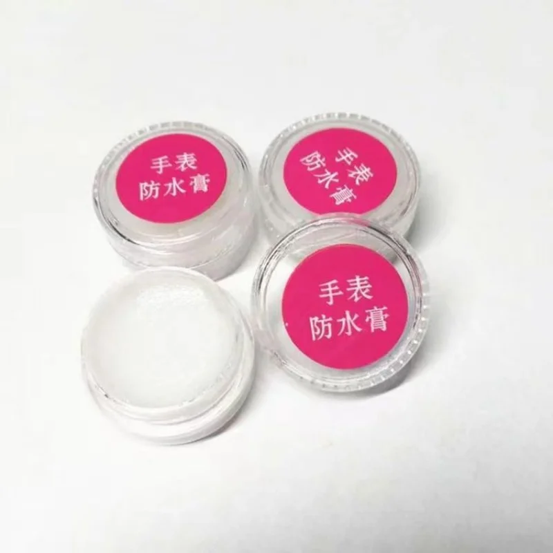 시계 유리 시계 백 커버에 대 한 2 개/몫 방수 시계 크림 방수 크림 오일 실리콘 그리스 시계 유지 보수 수리 도구