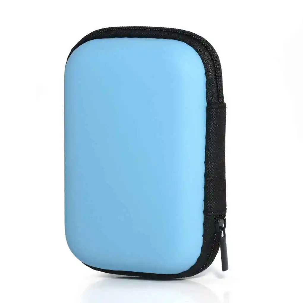 New Earphone Bag 2.5" HDD Bag External USB Hard Drive Disk Storage Bag Carry Usb Cable Case Cover For PC Laptop Hard Disk Box