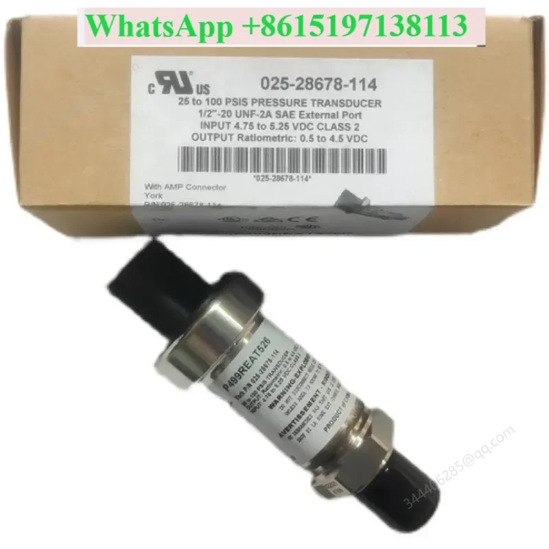 New air conditioning sensor 025-28678-102 P499RDAT528 pressure sensor 025-28678-114 P499REAT526