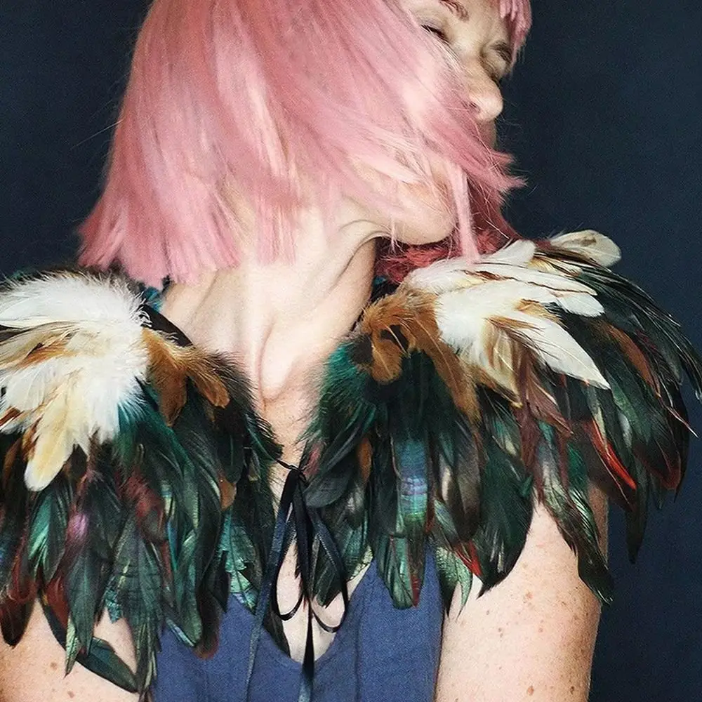 DIY 10-15cm Natural Pheasant Feather Soft Natural Color Rooster Feather Craft Colorful Fluffy Plumes For Costume Decoration