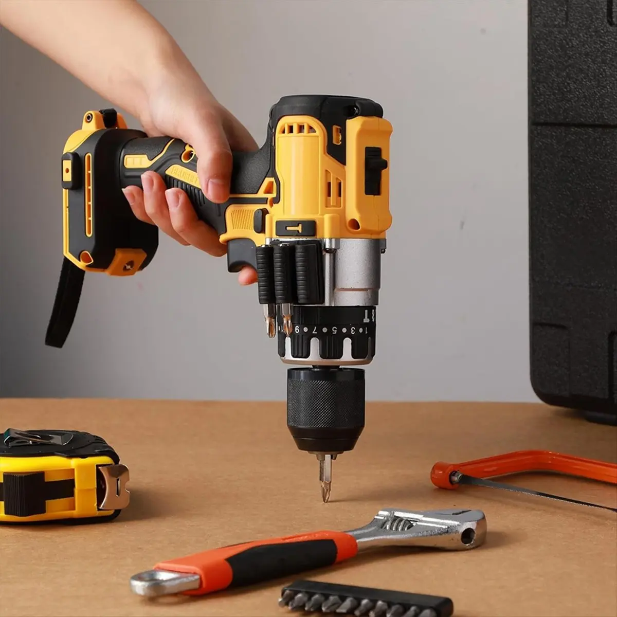 2026 NEW 6Pack Drill Bit Holder Tool Holsters for Impact Driver Carry Up to 6 Driver Bits on the Side of Power Drill or Driver