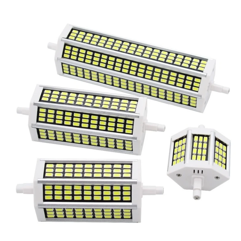 R7S LED 10w 20w 25w 30w SMD5730 Led R7S 78mm J78 118mm J118 135mm J135 189mm J189 Lamp Horizontal Plug Light Halogen Floodlight