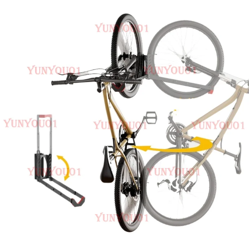 

AAAAA Новое поворотное настенное крепление для велосипеда, настенное крепление для велосипеда, не требующее тяжелого подъема