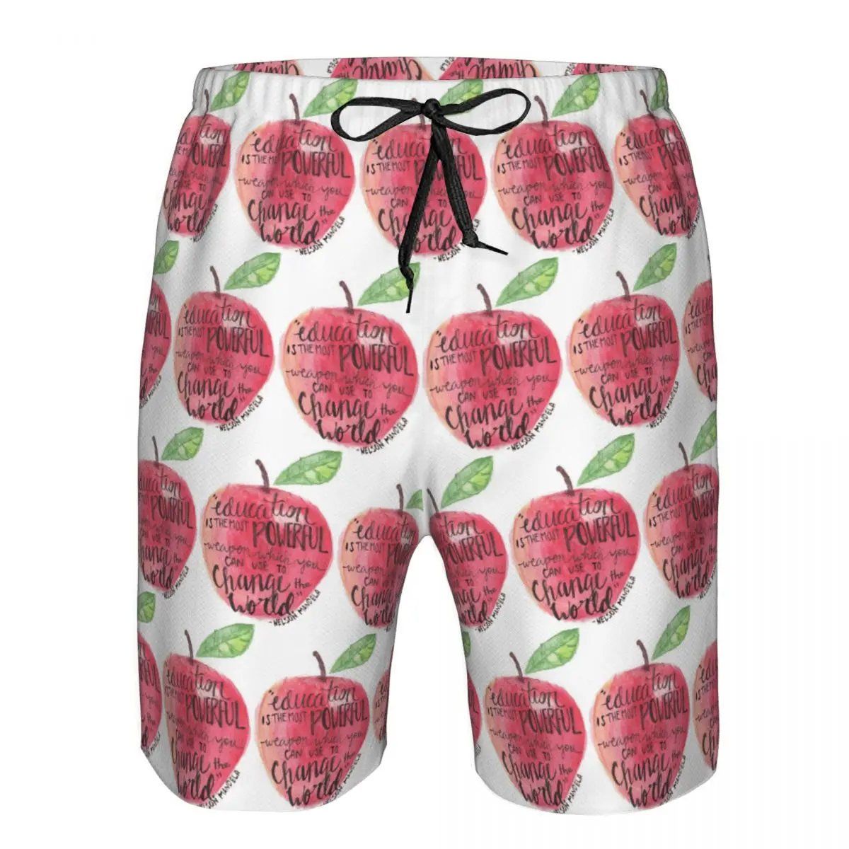 Teacher Quote Trunks Beach Board Shorts Casual Quick Dry Swim Summer Men Pants