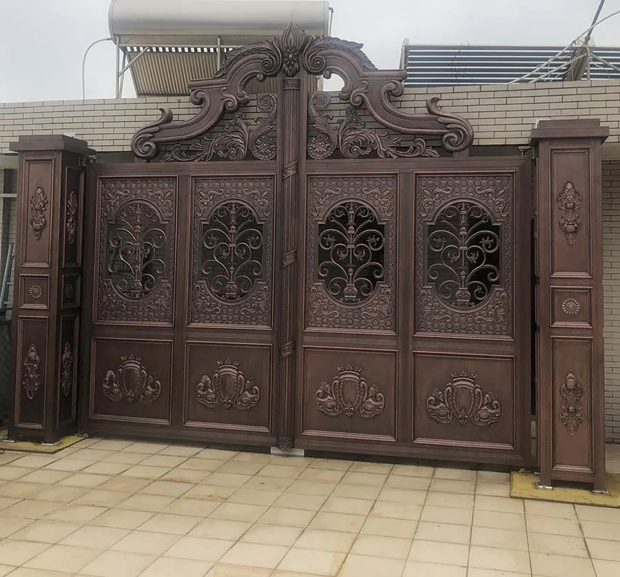 New Design Metal Aluminium Gate for GardenCustomizable