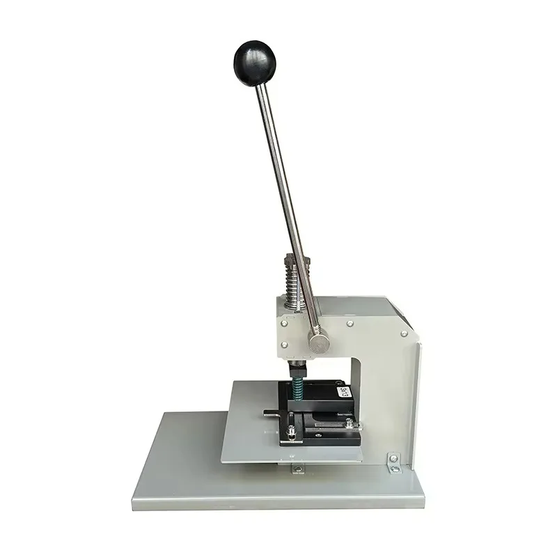 

Heavy-D uty PVC ID Card Paper Hole Puncher Oblong Square Rectangular Oval Shape Manual Machine