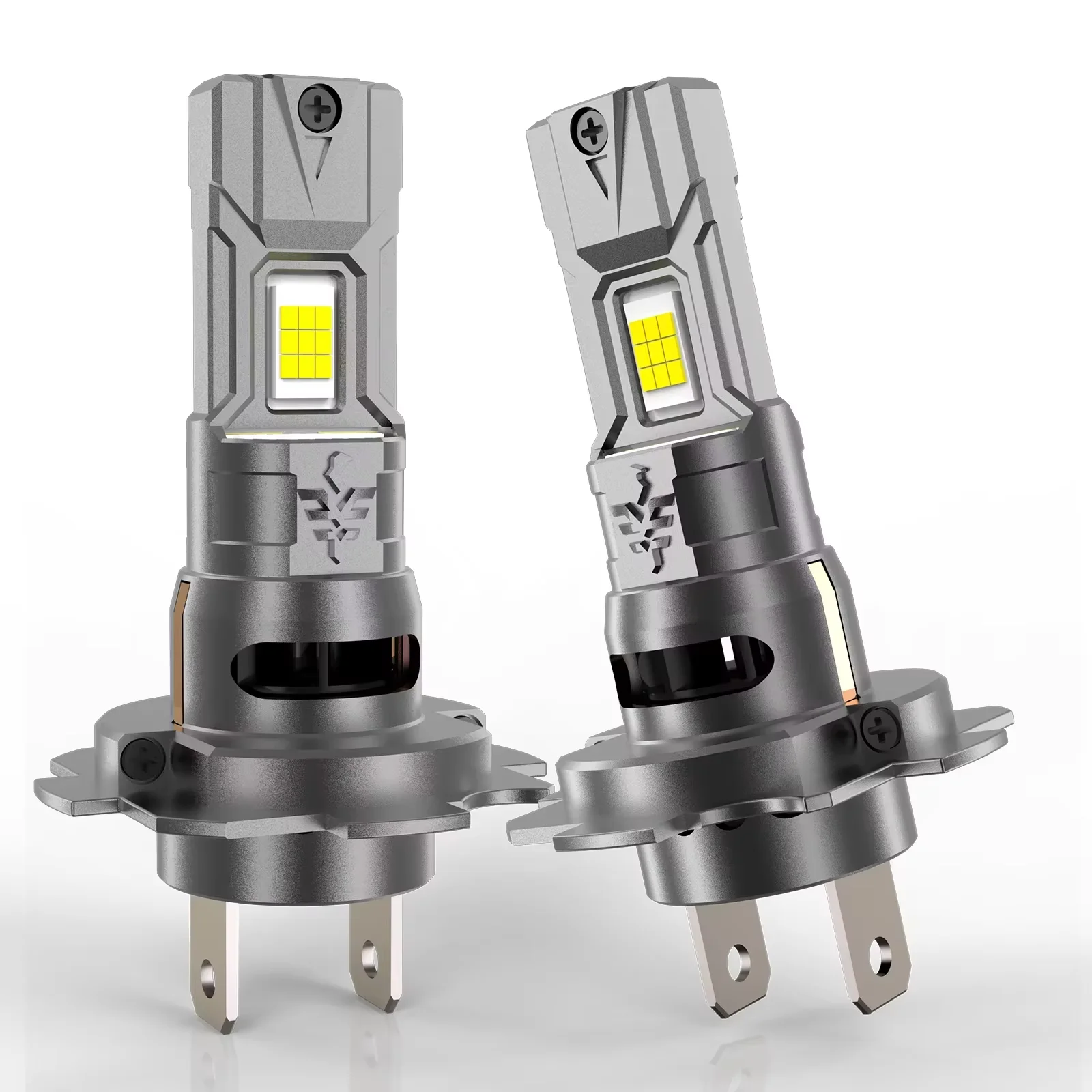 H7 H4 Led Canbus Lichter 1:1 Mini Größe Auto Scheinwerfer Mit Lüfter 800000LM Super Helle Drahtlose Turbo Nebel Birne 6000K Automobil Lampe