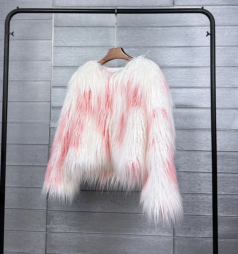 DEAT Fur Imitation Fur Coat Korean Version Pure Color Beach Wool Women's Short Coat Straight 2026 Winter Wram Jackets 11A06487