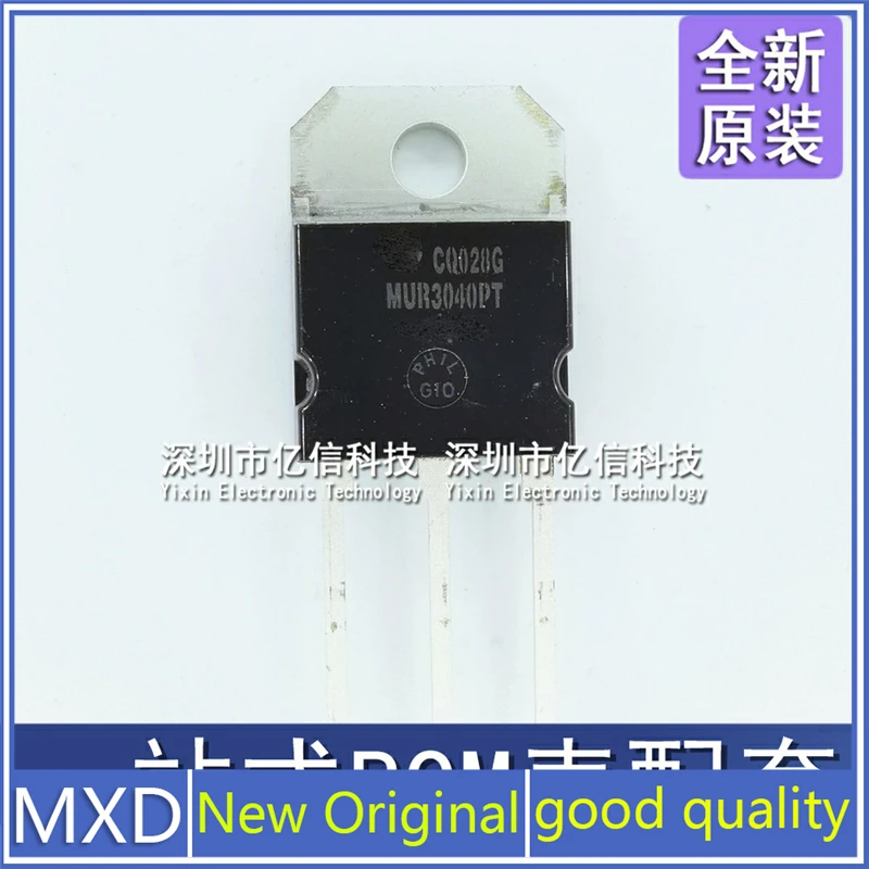 5Pcs/Lot New Original MUR3040PT Fast Recovery Rectifier Diode 30A/400V TO-218 Good Quality In Stock