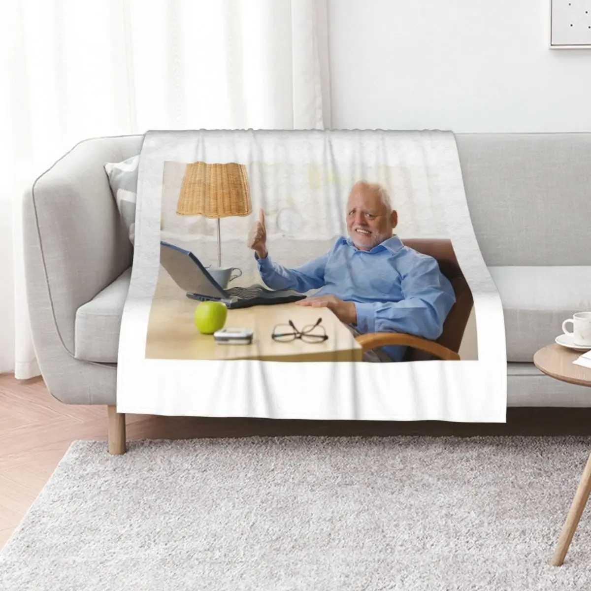 

Hide the Pain Harold Throw Blanket Kid'S valentine gift ideas Soft Big Sofa Throw Blankets