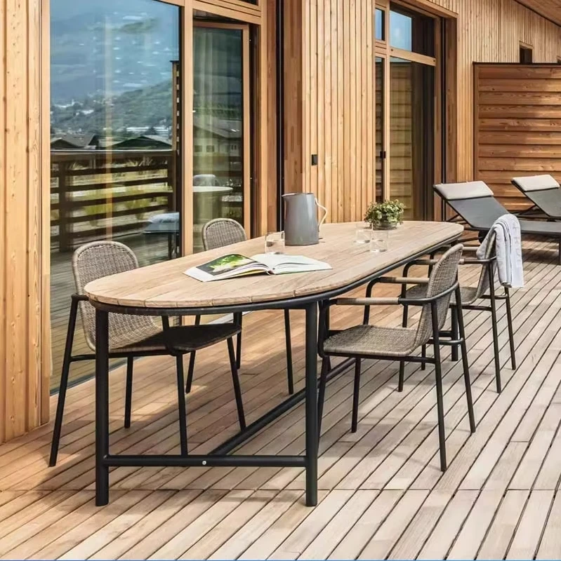 

Терраса, скандинавские садовые стулья, журнальный столик, проживание в семье, современная вилла, садовые стулья, ресторан, алюминиевая мебель, мебель MHSF