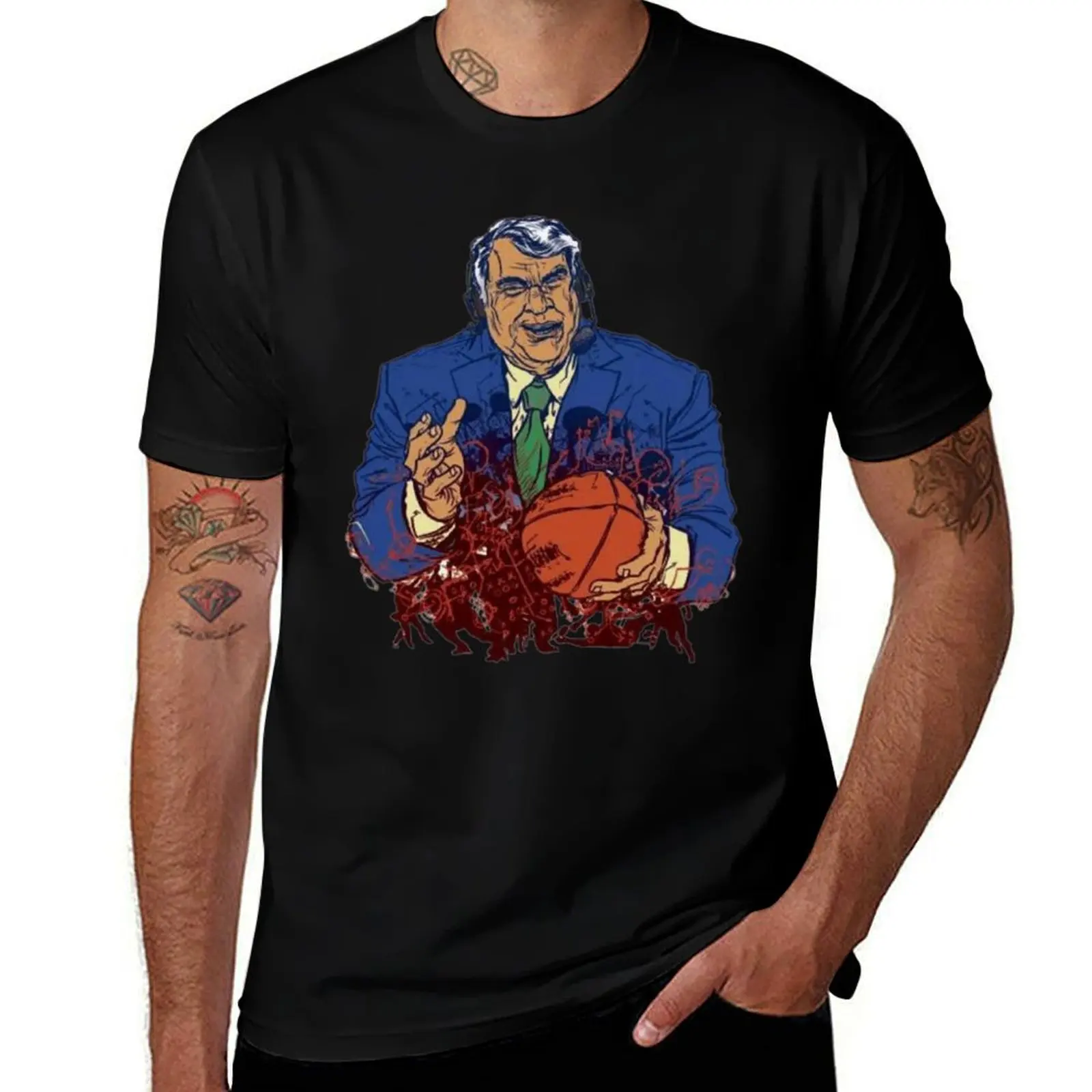 john Madden 1936-2021 T-Shirt Holiday Casual Short Sleeve Top