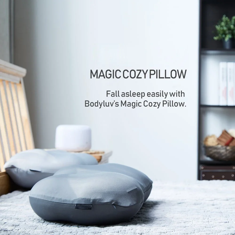 3D Cloud Pillow Ergonomic Memory Foam Pillows Stable Support for Cervical Neck, Deep Sleep & Cooling Breathable Pillowcase